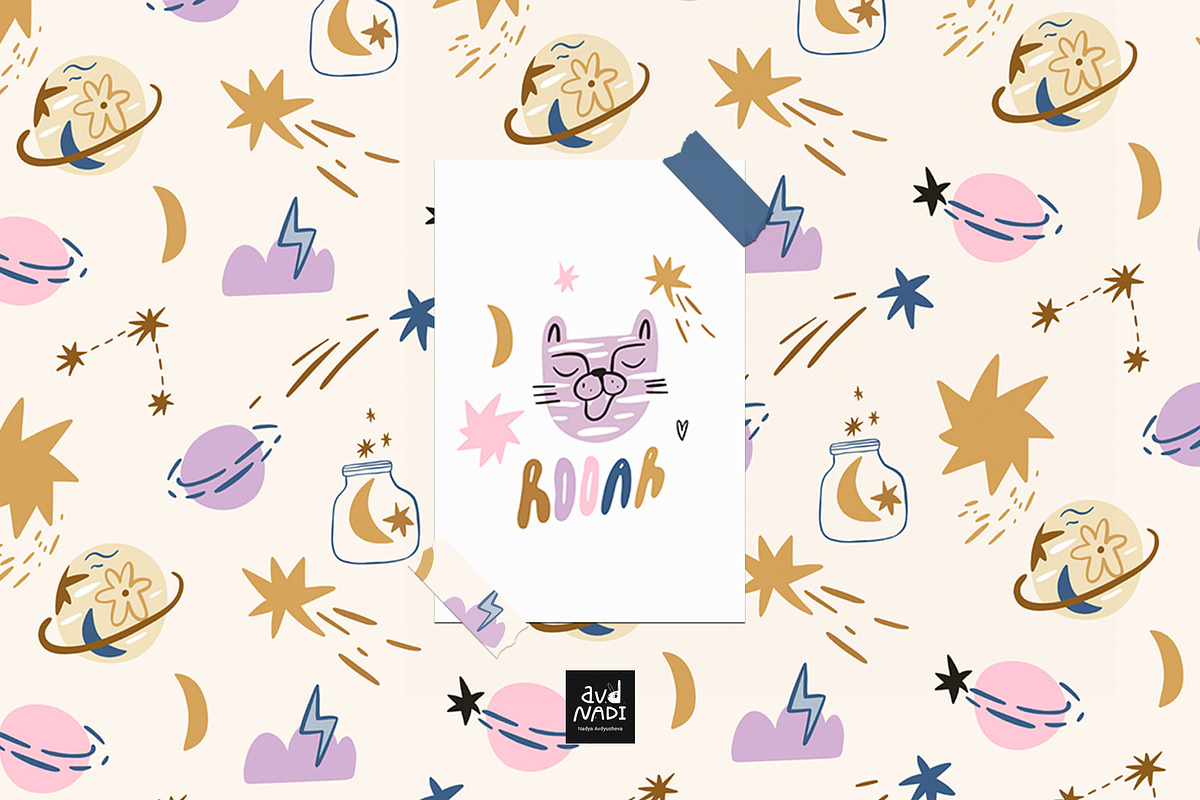 Tigers dreams - graphic collection, an Animal Illustration by avdnadi (Photo 10 of 10)