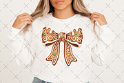 Gingerbread Coquette Bow Christmas, an Illustration by Craft Nest (Thumbnail 2 of 6)