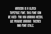Katdera - Glitch Pixel Font, a Sans Serif Font by Iqsiart Studio (Thumbnail 4 of 6)