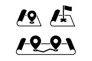 Map And Location Icons