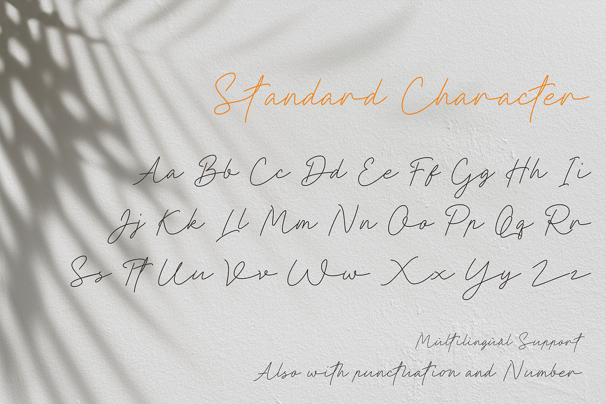 Clathyn Keith Signature, a Script Font by Hanaksara Studio (Photo 11 of 16)