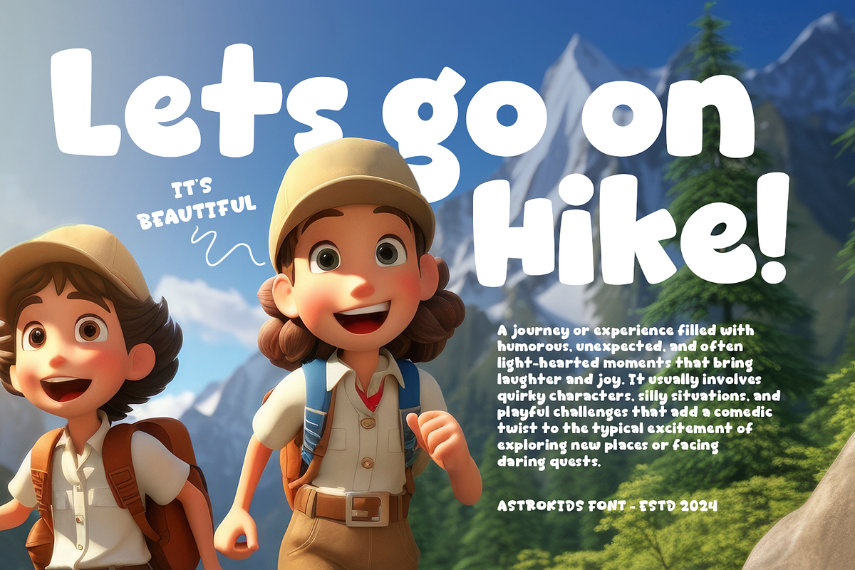 ASTROKIDS - Game Font, a Handwritten Font by Mozatype (Photo 3 of 10)