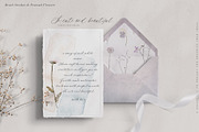 Pressed Flowers & Brush Strokes Png, an Object Graphic by by creative paper (Thumbnail 7 of 17)