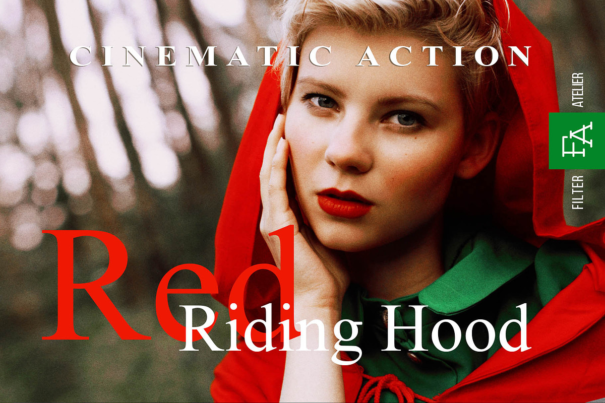 Red Riding Hood - Cinematic Action, an Action Add-On by FilterAtelier (Photo 1 of 7)
