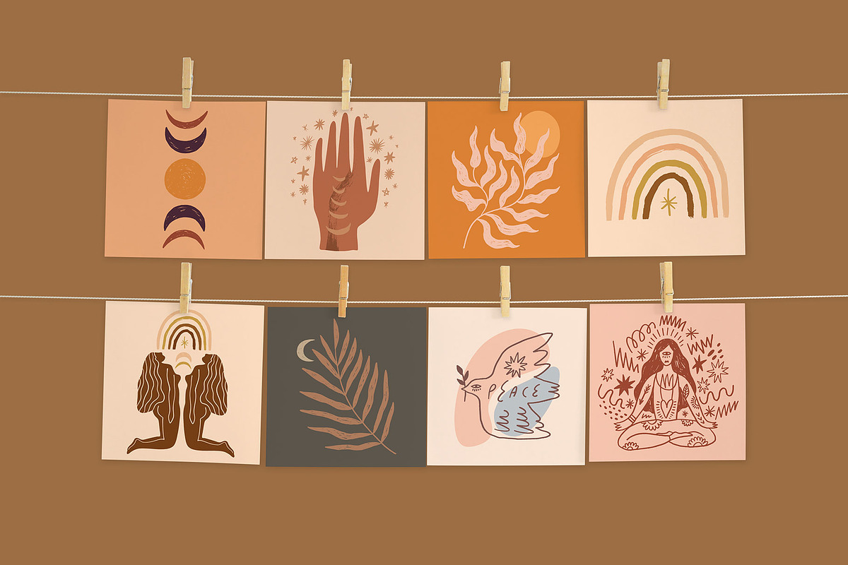 Meditation Bundle, a Healthcare Illustration by Annie Konst (Photo 4 of 30)