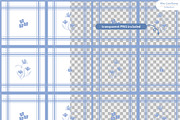 Blue Cornflower - Seamless Patterns, a Pattern Graphic by Milky April (Thumbnail 3 of 6)
