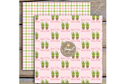 Aloe Vera Digital Papers and Clipart, a Pattern Graphic by JennyL Designs (Thumbnail 6 of 8)