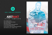 ABSTRAKT Flyer Template, a Flyer Template by OVNI-TEMPLATES (Thumbnail 1 of 3)