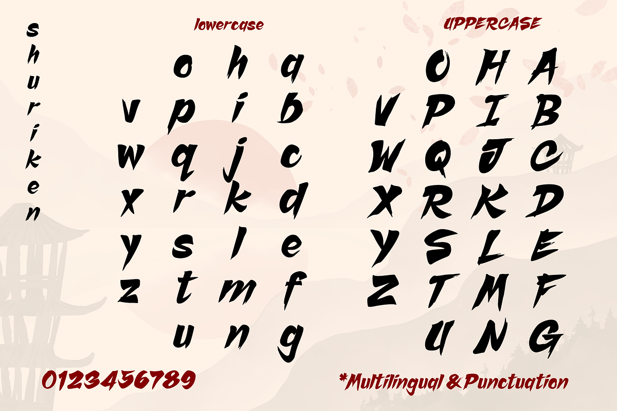 Shuriken, a Handwritten Font by BBtypeStudios (Photo 8 of 9)