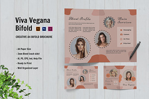 Viva Vegana Bifold Brochure