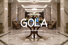 Gola - Luxury Modern Sans Serif Type