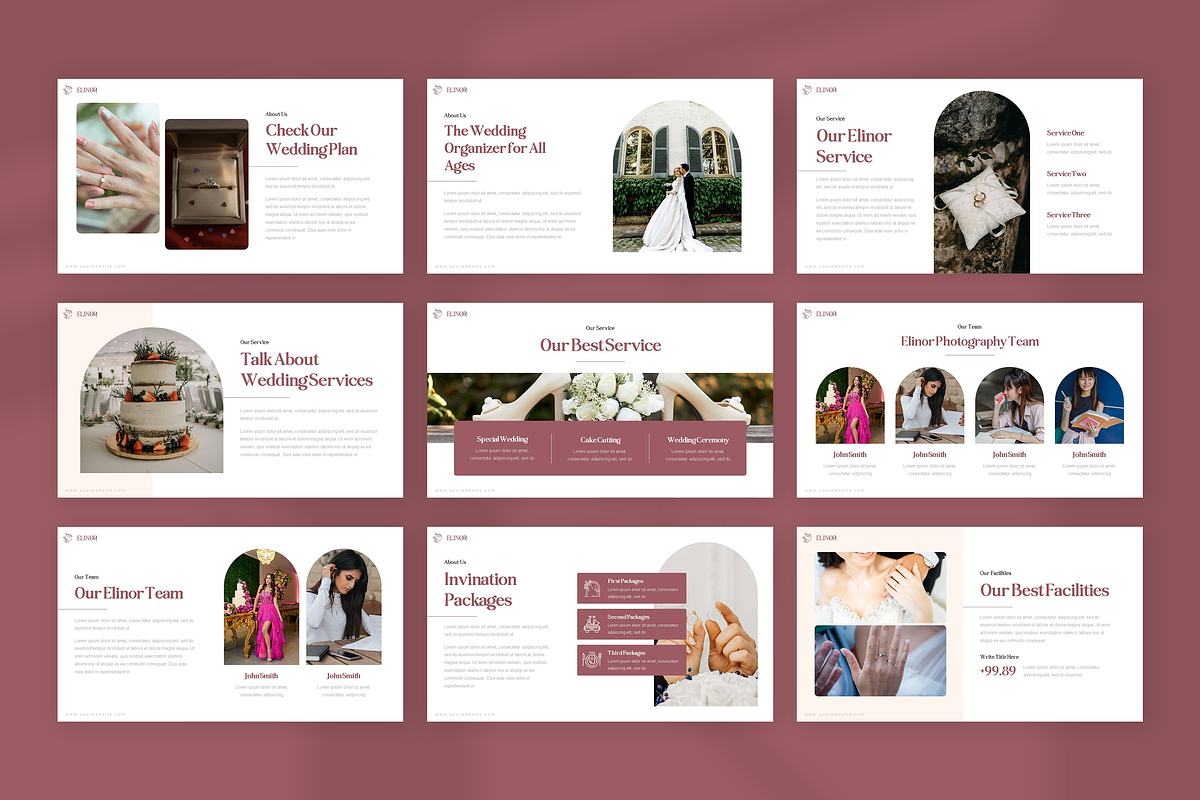 Wedding PowerPoint, a Presentation Template by Azruca (Photo 4 of 6)