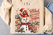 Perched, Bossy & Festive Christmas, a Seasonal Illustration by Craft Nest (Thumbnail 5 of 6)
