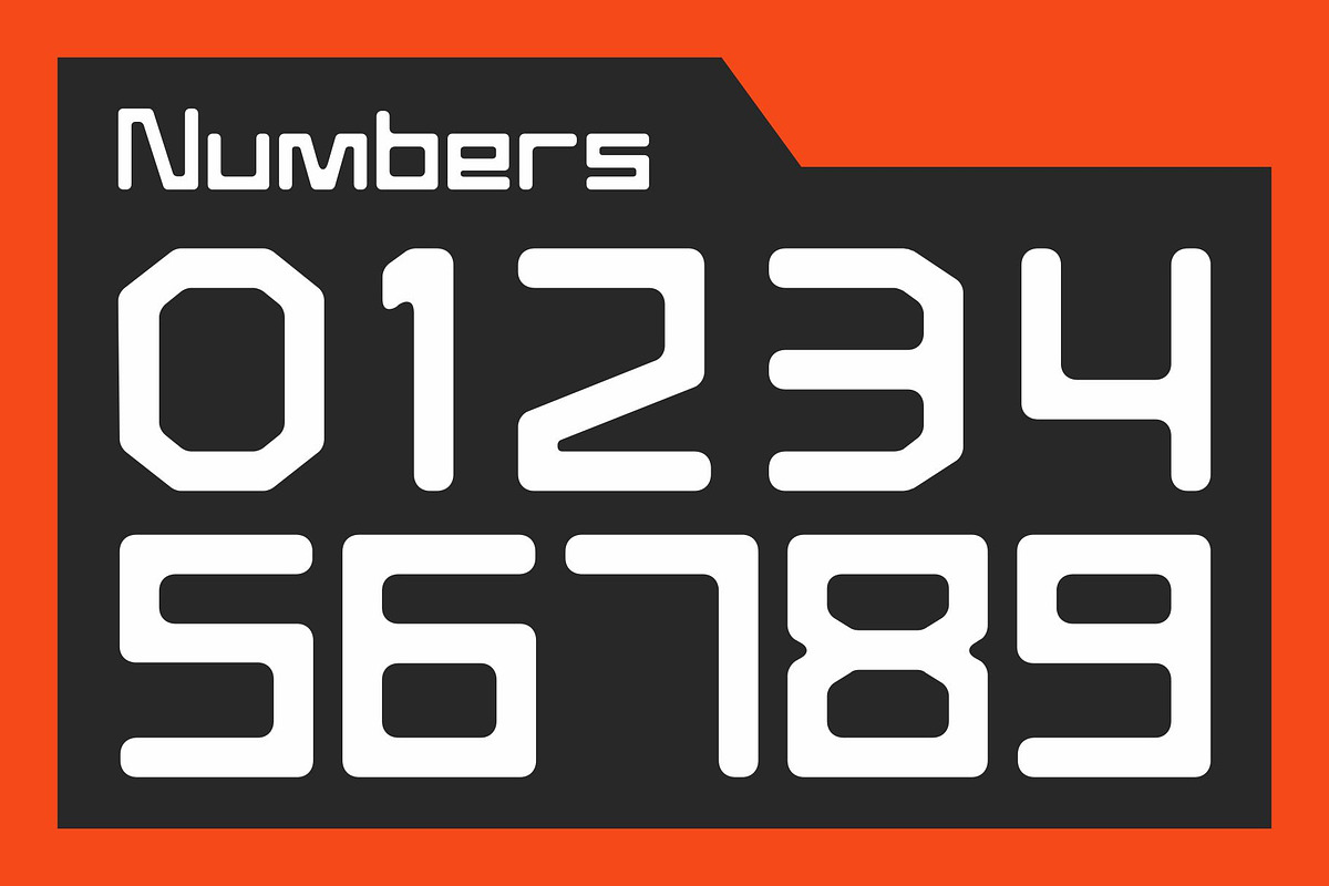Kilomole-Techno Typeface, a Symbol Font by takoliko (Photo 12 of 14)