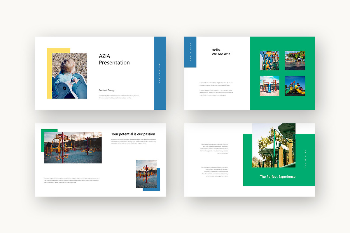 Azia : Kids Playground Powerpoint, a Presentation Template by Punkl Camp (Photo 2 of 16)