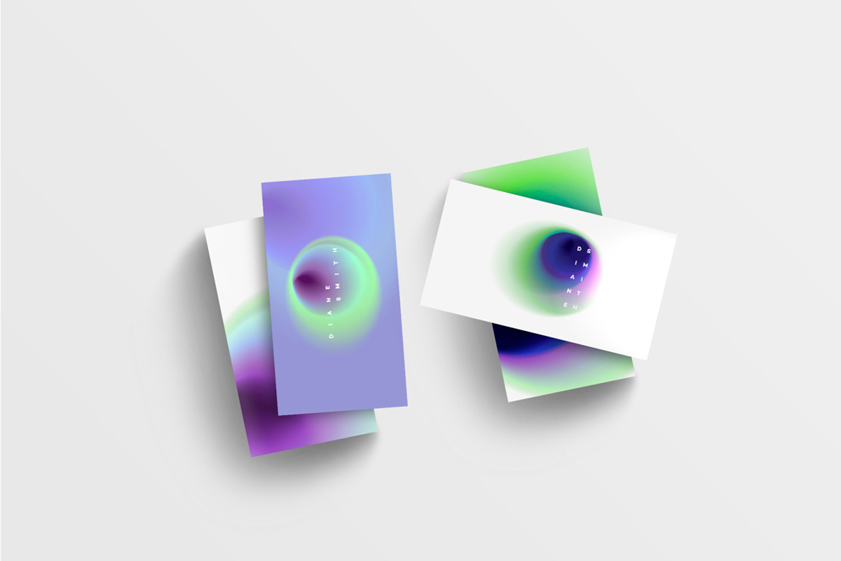 Vibrant gradient blurs, a Texture Graphic by Polar Vectors (Photo 4 of 11)