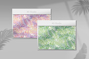 Sunrise in the jungle. Pattern., a Pattern Graphic by Anna Smirnova (Thumbnail 2 of 6)