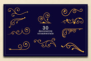 Vintage Antique Borders and Swirls, an Object Graphic by Design Unique (Thumbnail 4 of 15)