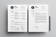 Clean Resume/CV, a Resume Template by Creatune (Thumbnail 2 of 3)