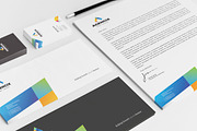 RW Clean Modern Corporate Identity, a Stationery Template by Reclameworks (Thumbnail 2 of 5)