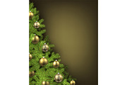 Big golden Christmas & New Year set, a Decorative Illustration by Vjom (Thumbnail 6 of 30)