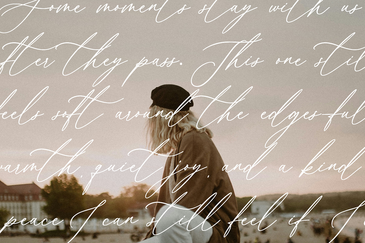 Belle Cherie A Calligraphy Font, a Script Font by Prestige Artsy Studio (Photo 5 of 10)