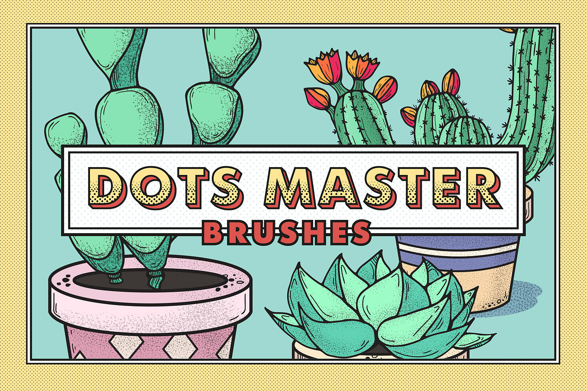 Dots Master Brushes and Patterns, a Brush Add-On by Pykhtik Design Shop (Photo 1 of 8)