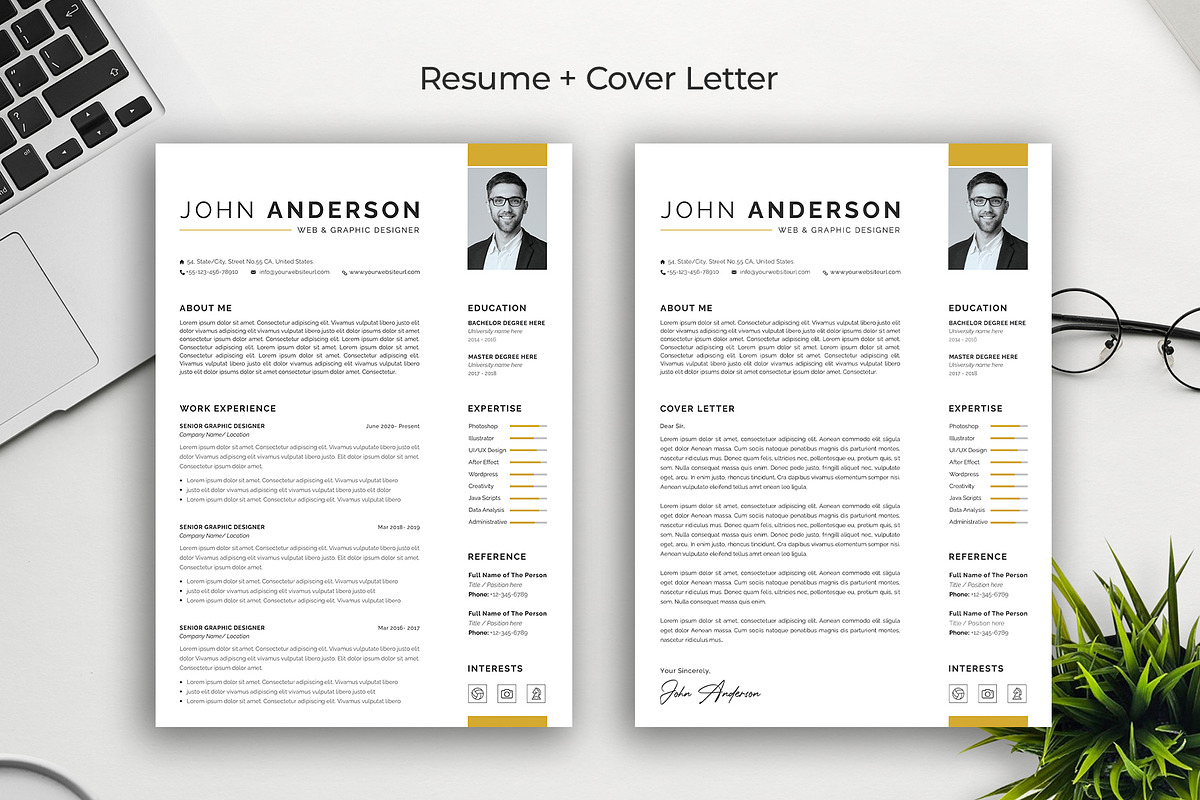 Resume/CV, a Resume Template by Abdul Studio (Photo 2 of 5)