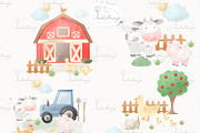 Cute Farm design, an Animal Illustration by designloverstudio (Thumbnail 2 of 3)