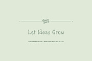 FolkFlora Botanical Display Font, a Sans Serif Font by Graphic Spirit (Thumbnail 8 of 8)