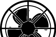 Retro Table Fan SVG Bundle, an Illustration by balal (Thumbnail 12 of 12)
