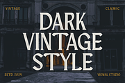 Qashod deroy - Vintage Font, a Serif Font by Viswal Studio (Thumbnail 3 of 7)