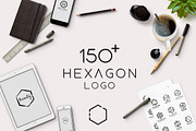 150+ Minimal Hexagon Logo Templates, a Branding & Logo Template by Sahade Studio (Thumbnail 25 of 25)