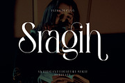 Sragih Elegant Ligature Serif, a Serif Font by Alfinart (Thumbnail 1 of 8)
