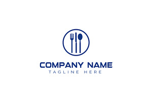 Restaurant logo concept, a Branding & Logo Template by Toufiqul