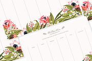 Flower Planning, a Stationery Template by AnzhelikaGerman (Thumbnail 4 of 4)