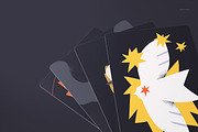 Tarot Cards Mockup Set v.4, a Merchandise Mockup by creatsy5 (Thumbnail 7 of 12)