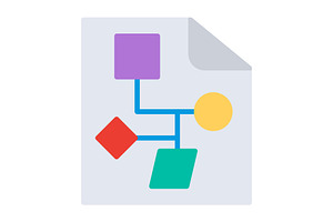 File Flat Icon Flat Icon, a Duotone Icon by Pexelpy