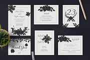Noirose Wedding Design Set, an Object Graphic by lups design (Thumbnail 9 of 11)
