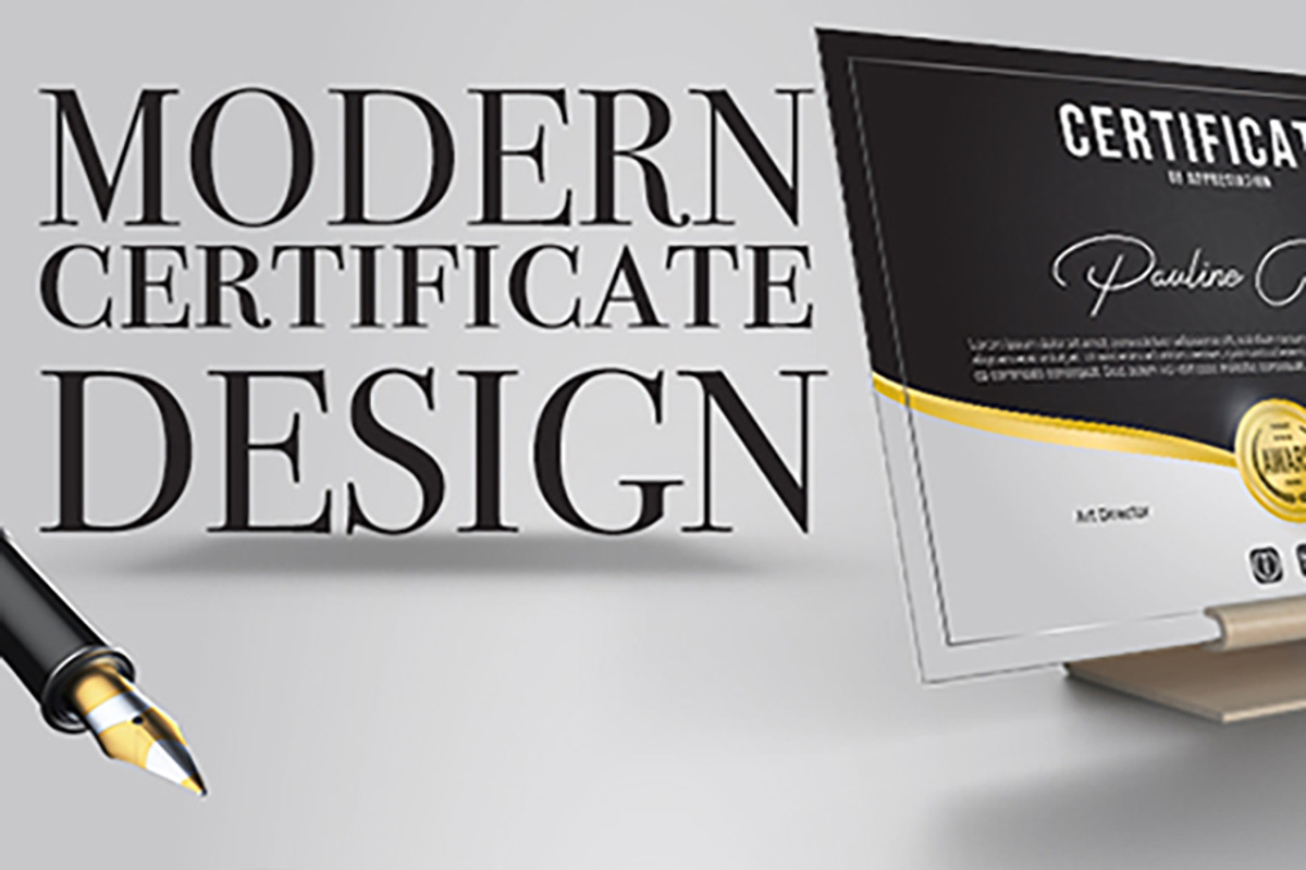 Modern Multipurpose Certificate, a Templates & Theme by ErsanK (Photo 1 of 4)