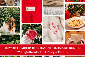 COZY DECEMBER: Holiday Stock Photos, a Photo by Imageblend