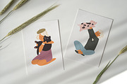 Children with cute animals, pets set, an Animal Illustration by Good Studio (Thumbnail 4 of 5)