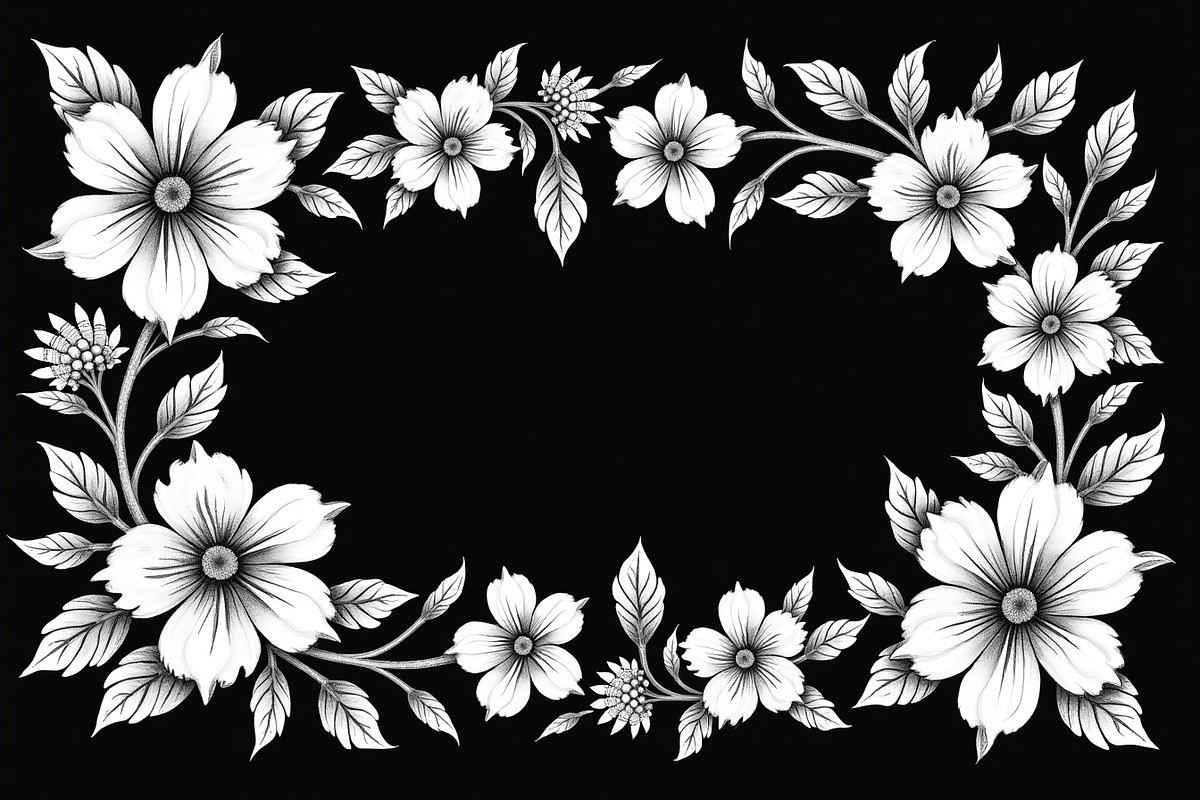 Elegant laser cut black and white, an Illustration by Amazin_art (Photo 5 of 10)