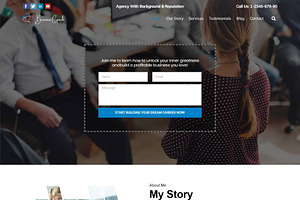 Business Coach WordPress Theme