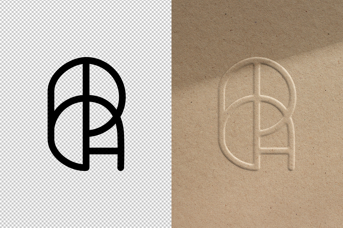 Embossed Paper Logo Mockup, a Mockup by Design Squad (Photo 4 of 5)