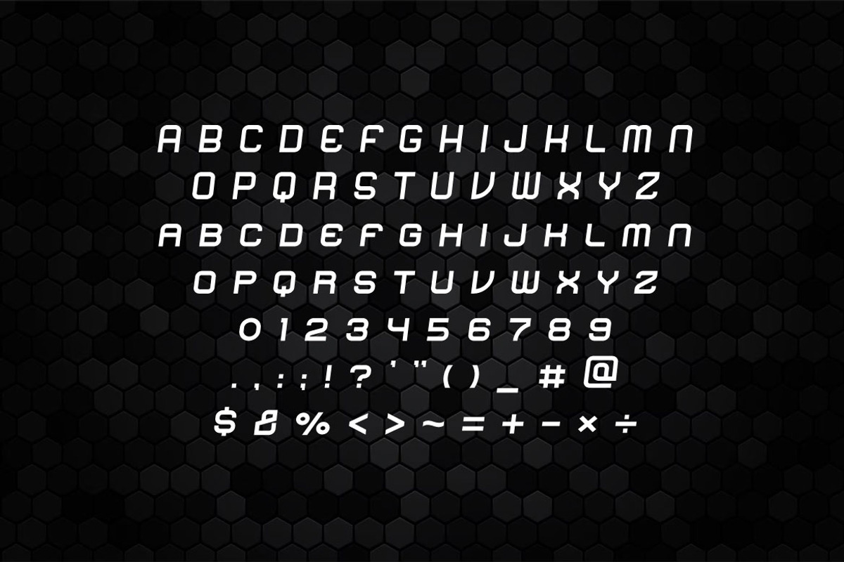 Quantum - Modern Display Font, a Sans Serif Font by Mightyfire (Photo 4 of 4)