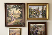 French Countryside WallArt Printable, a Seasonal Illustration by Image for Sale (Thumbnail 3 of 3)