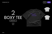 MOKITUP: Womens Boxy Tee Mockup, a Shirt Mockup by MOKITUP (Thumbnail 1 of 4)