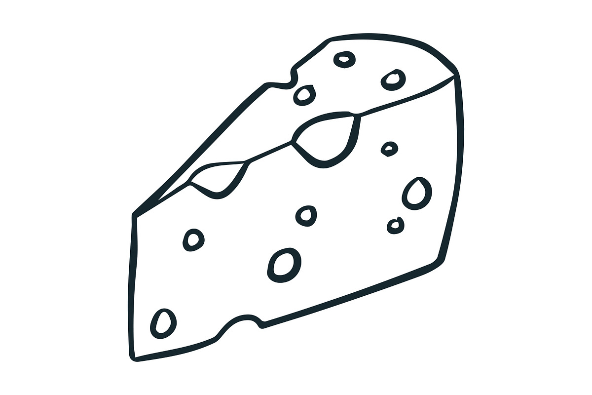 Vector Cheese Graphics, an Illustration by Dorey Kronick Art&Design (Photo 8 of 22)