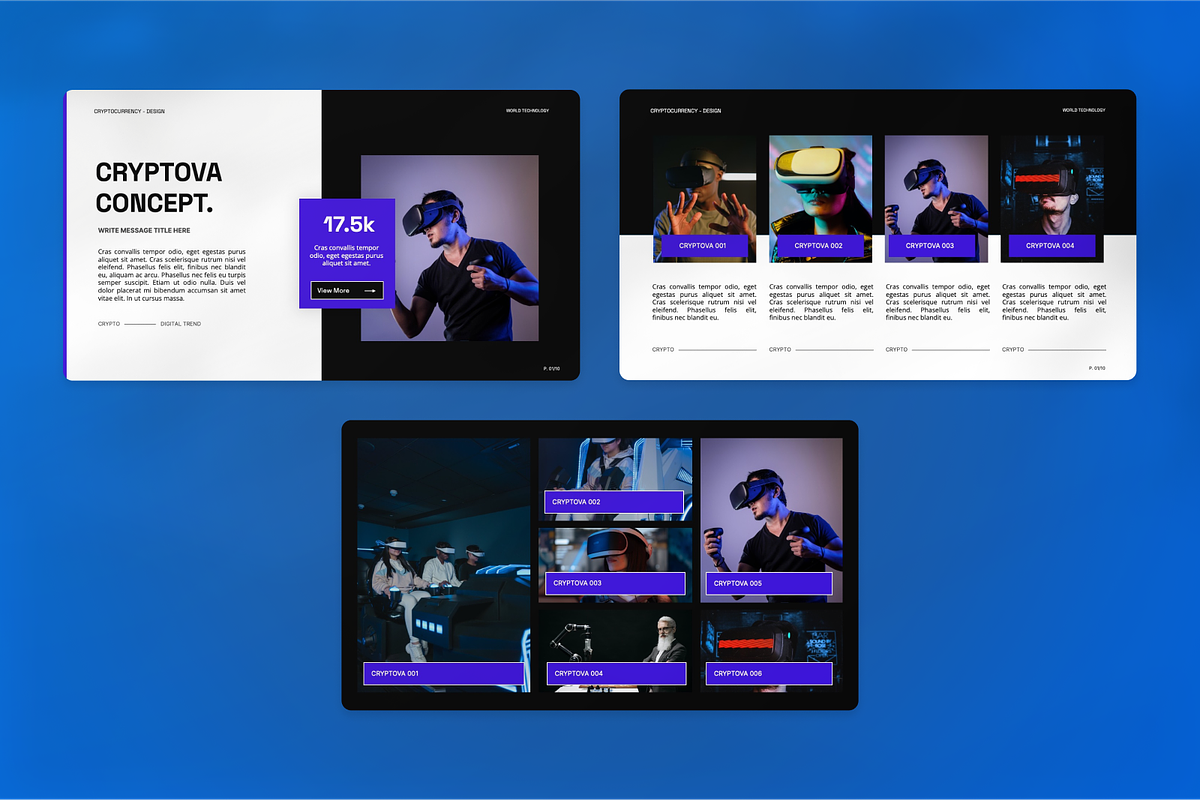 Cryptocurrencey Google Slide, a Presentation Template by SquidPixey (Photo 5 of 7)